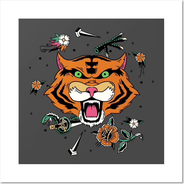 Tiger fury Wall Art by Alberto83aj